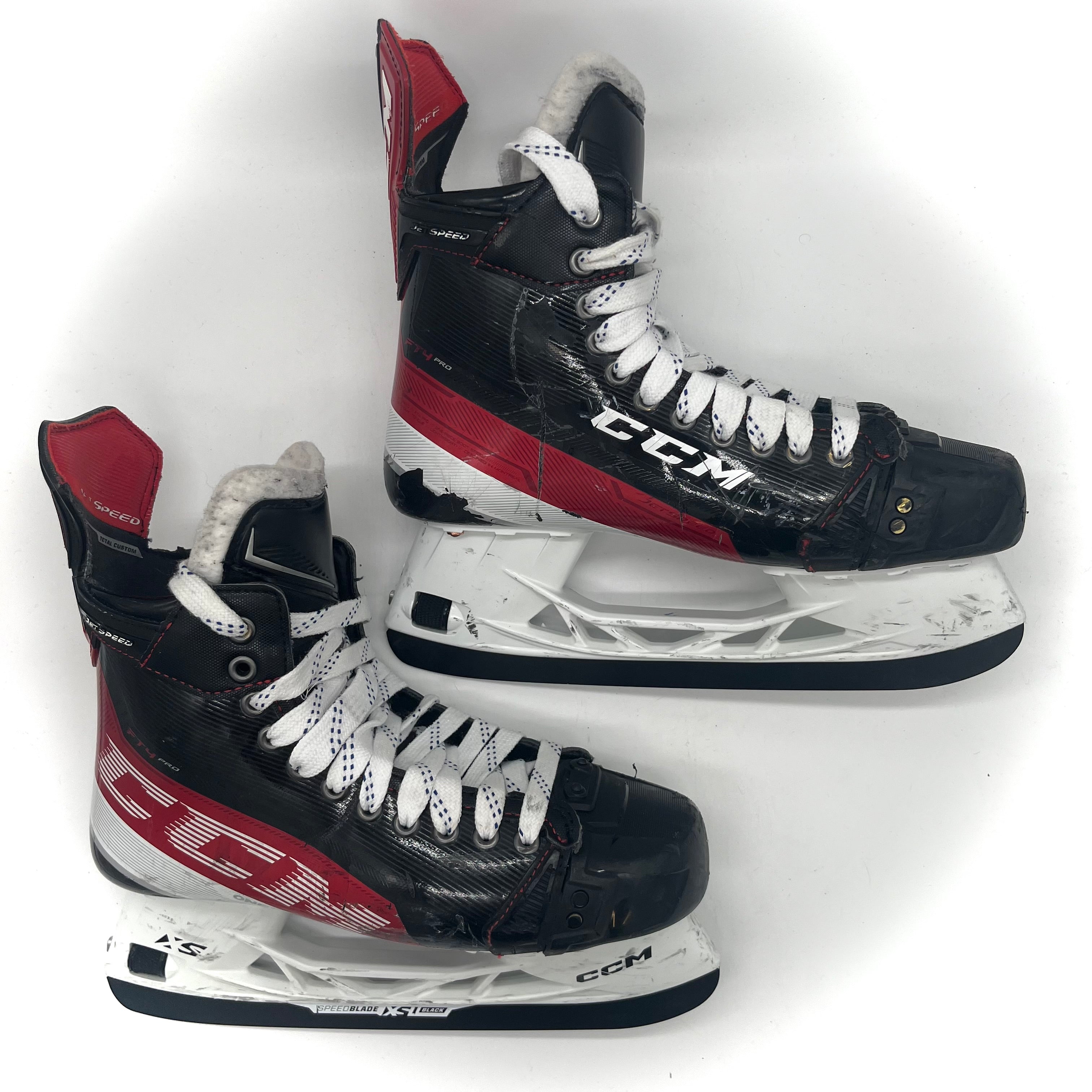 CCM Jetspeed FT4 Pro - Patins de hockey Pro Stock d'occasion - Taille 9